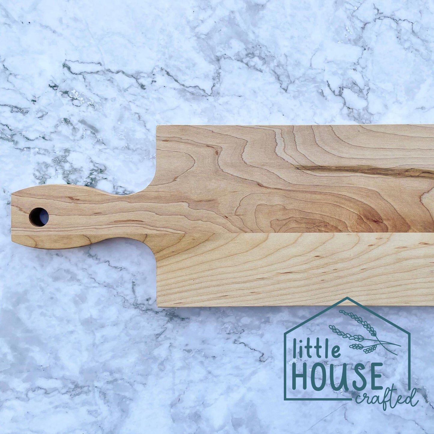 Custom Cutting Board - Laser Engraved - Maple - Wooden Board - Charcuterie