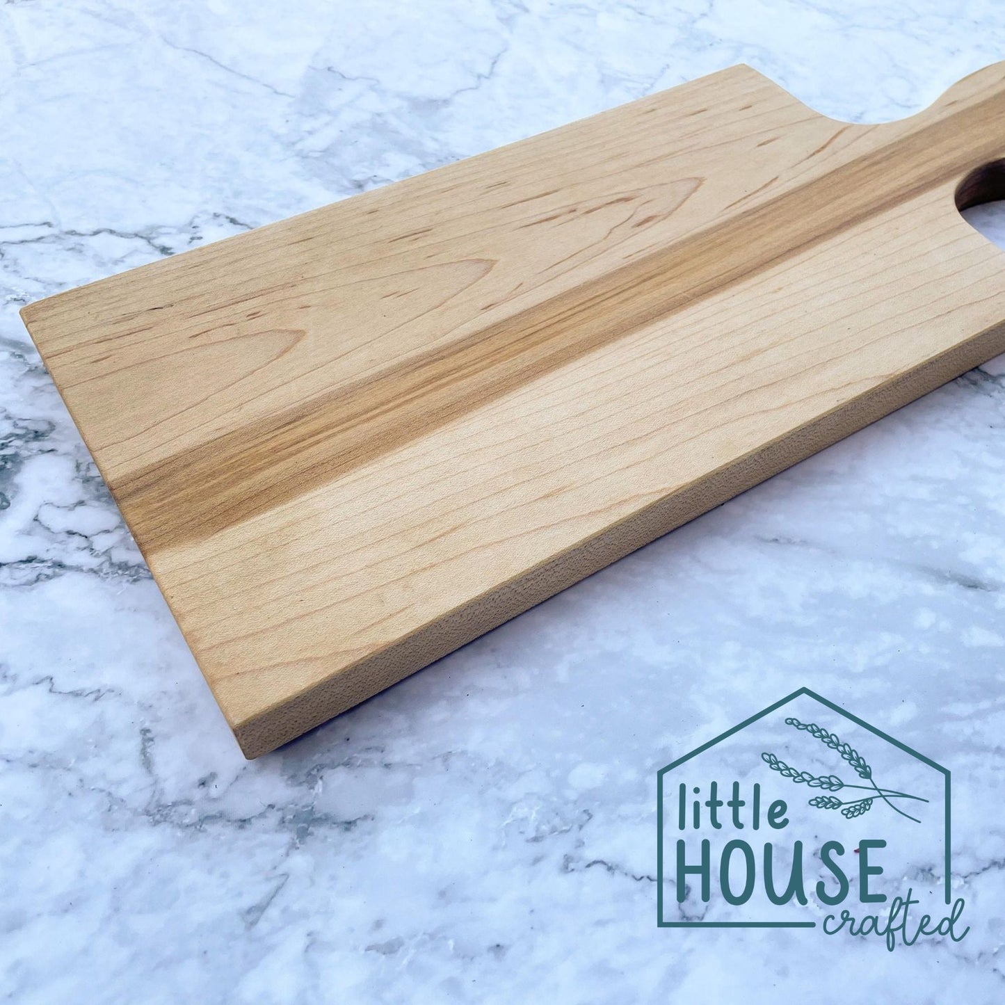 Custom Cutting Board - Laser Engraved - Maple - Wooden Board - Charcuterie