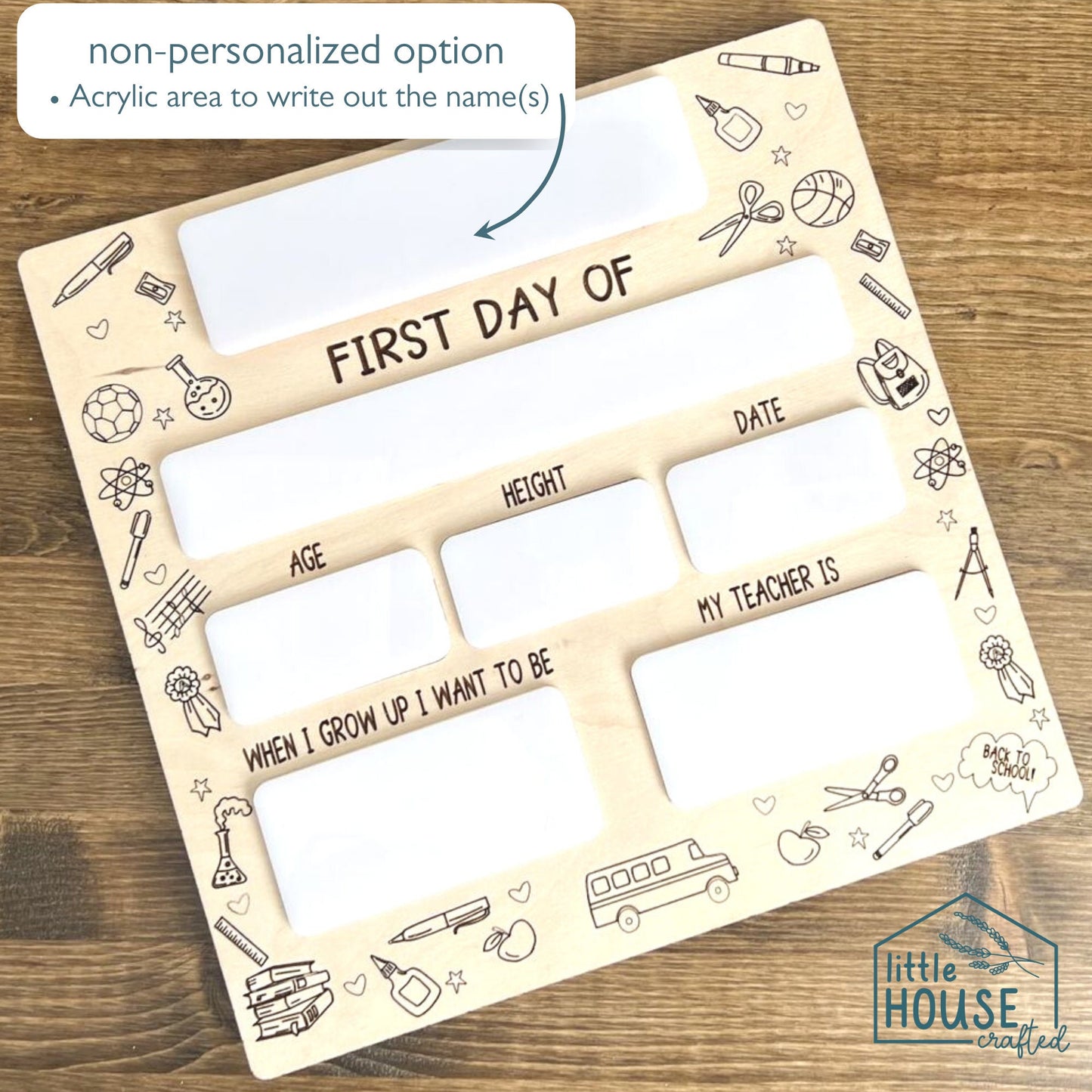 First Day Of School Sign, First Day Of School Board, Back To School Sign, First And Last Day School Sign, Back To School Photo Prop, Custom