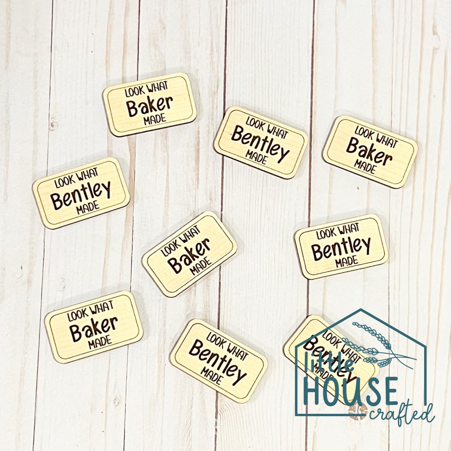 Look What I Made Magnet - Fridge Organization - Custom - Customized Fridge Magnet - Gift - Personalized