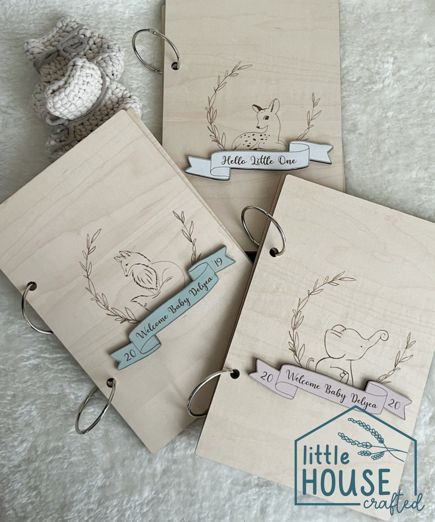 Baby Gift Box, Baby Shower Gift, Newborn Gift, Welcome Baby, Baby Hospital Name Sign, Hospital Birth Announcement