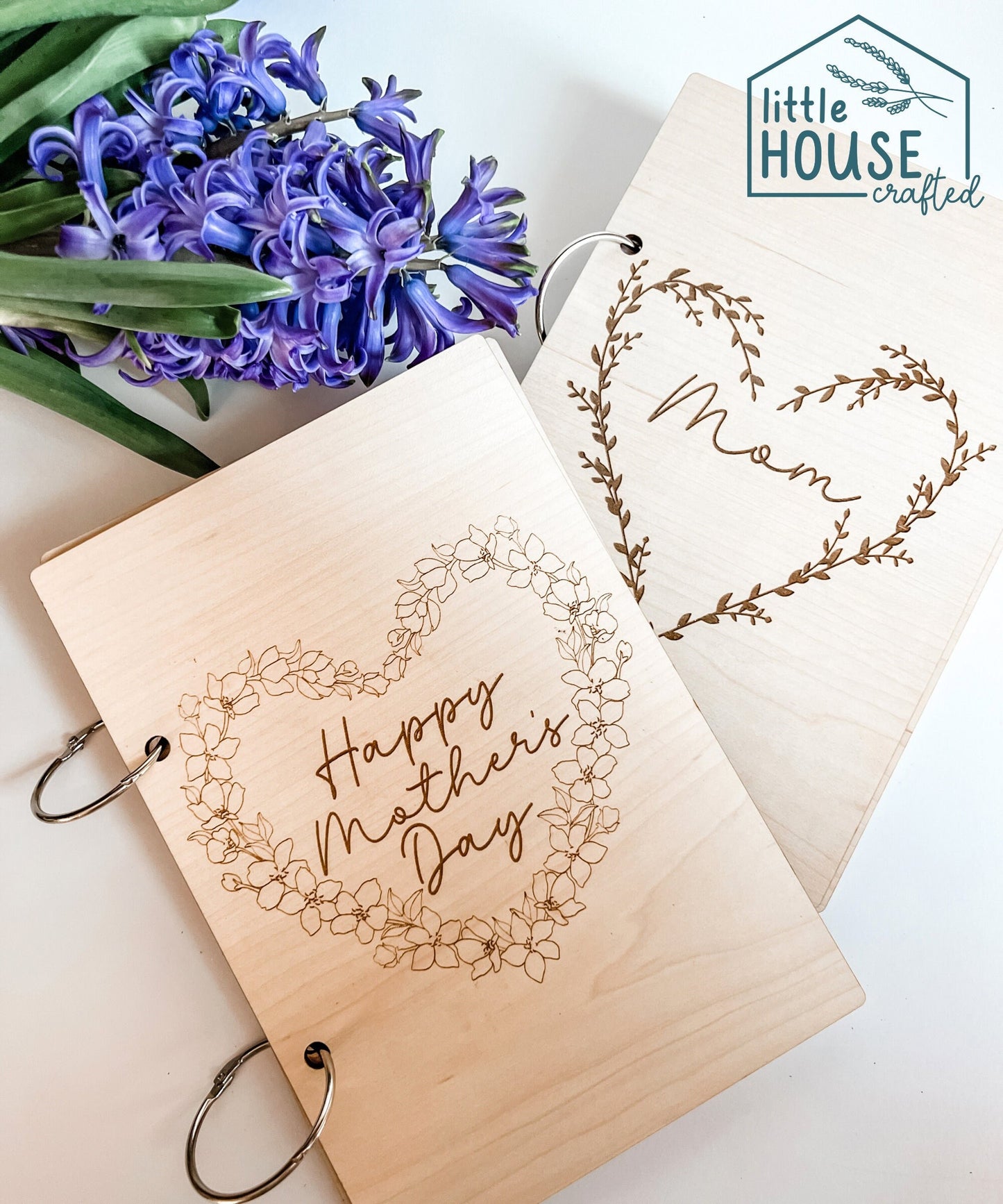 Mother's Day Card Keeper - Greeting Card Organizer - Greeting Card Keepsake - Gift - Engraved Gift - Birthday Card Holder - Keepsake Holder