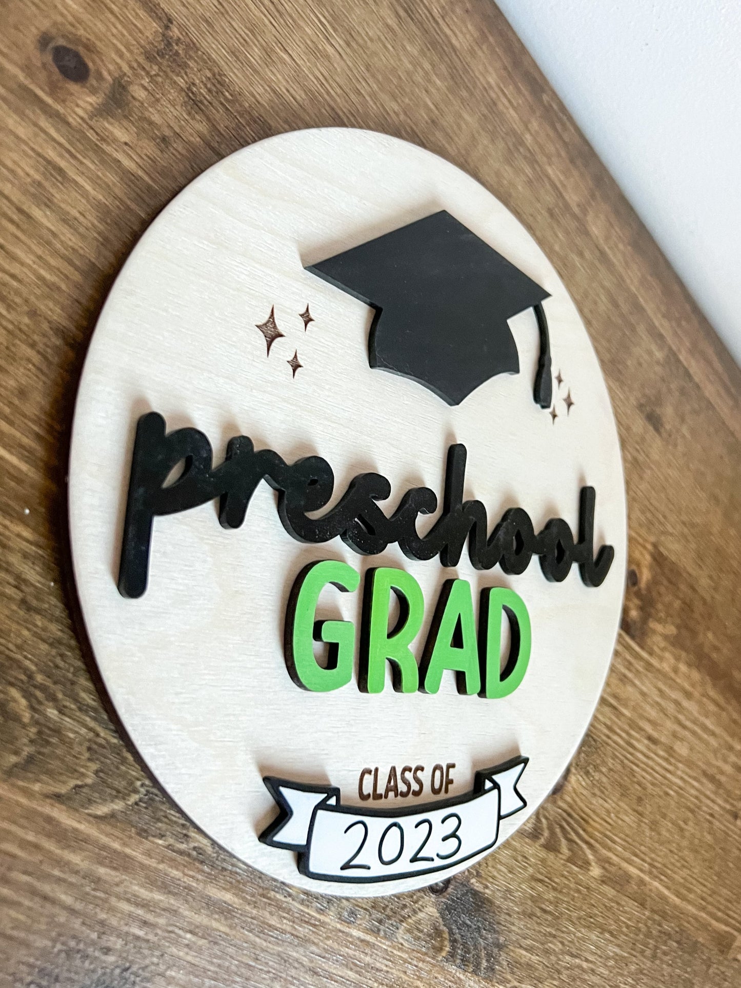 Grad Wooden Sign - Boho - School - Custom - Graduation Wood Sign - Class Year - School Decor - Daycare - Milestones