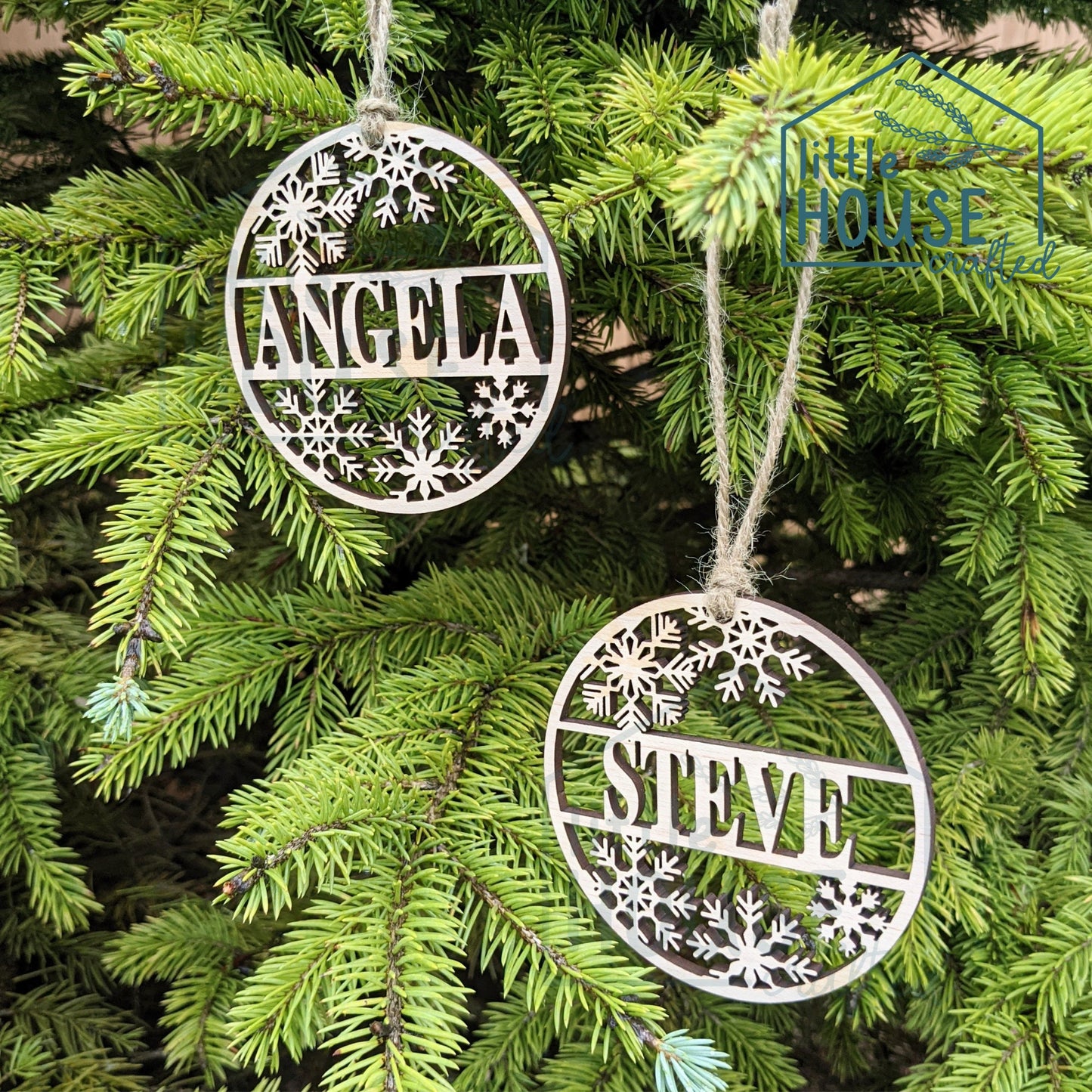 Snowflake Name Ornament