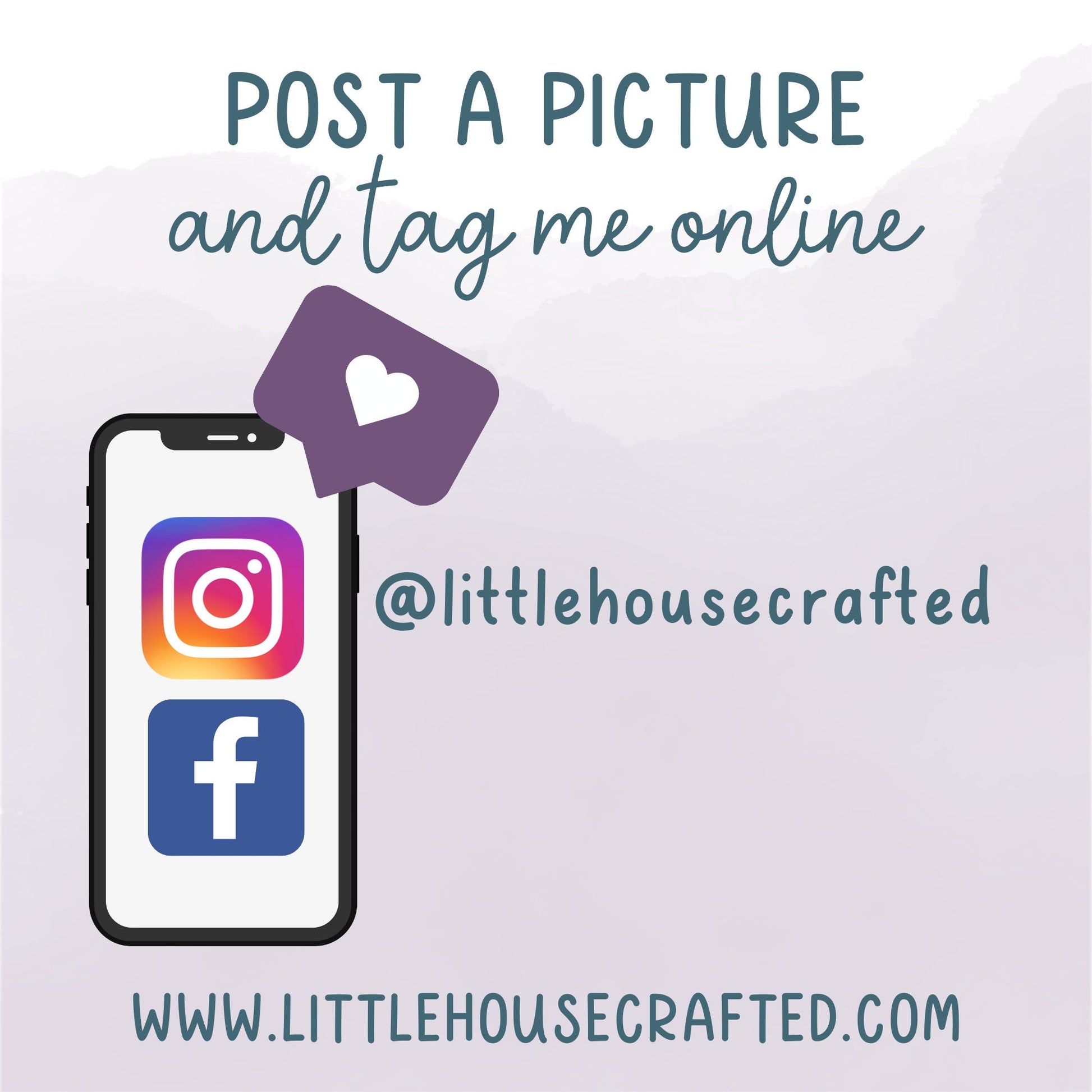 Valentines Acrylic Tag - Retro Toy  Inspired - Little House Crafted